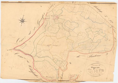 Manzat - 53 FI 583      Section F de Soulage, 2ème feuille