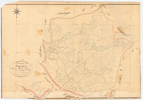Manzat - 53 FI 581      Section E de Sauterre, 3ème feuille