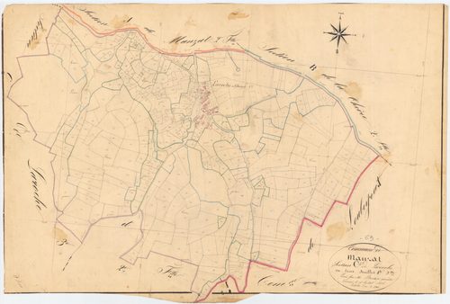 Manzat - 53 FI 574      Section C de Laroche, 1ère feuille