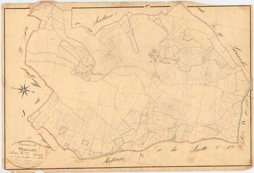 Manzat - 53 FI 576      Section C de Laroche, 3ème feuille