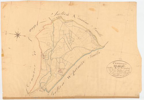 Manzat - 53 FI 567      Section A de la Sauterie, 1ère feuille