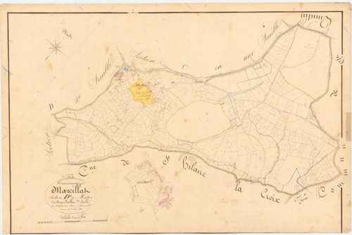 Marcillat - 53 FI 596      Section D de Matas, 1ère feuille