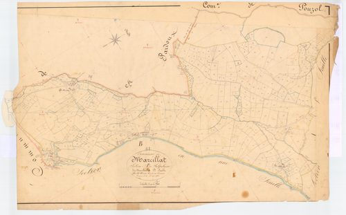 Marcillat - 53 FI 593      Section A de Salpalaine, 2ème feuille