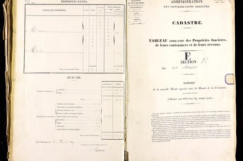 Marsac-en-Livradois - P 12461/2      Section E