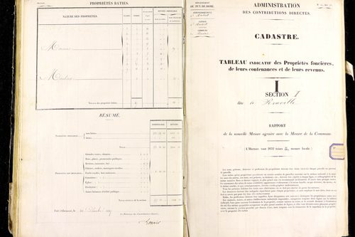 Marsac-en-Livradois - P 12462/2      Section I