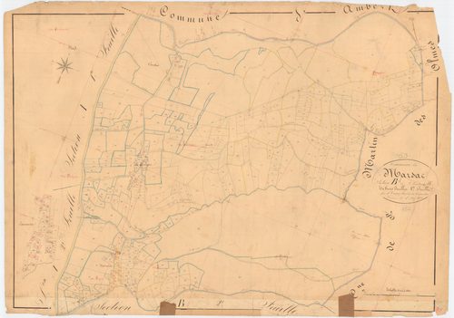 Marsac-en-Livradois - 55 FI 615      Section B de Chadernolle, 1ère feuille