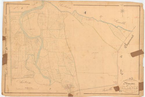 Marsac-en-Livradois - 55 FI 618      Section C du Bois Dourlioux, 1ère feuille