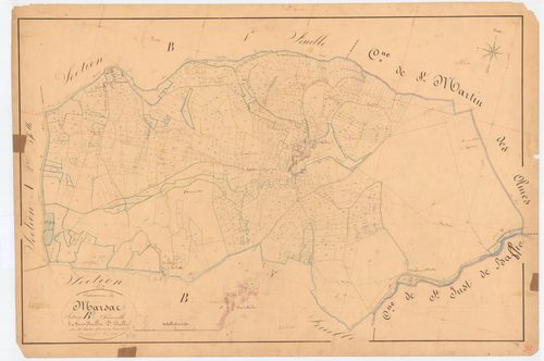 Marsac-en-Livradois - 55 FI 616      Section B de Chadernolle, 2ème feuille