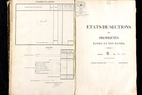 Martres-de-Veyre - P 9491/2      Section B
