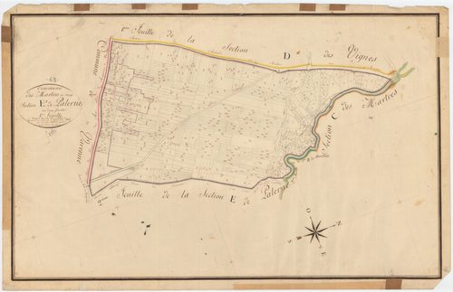 Martres-sur-Morge - 53 FI 612      Section E de Palerne, 1ère feuille