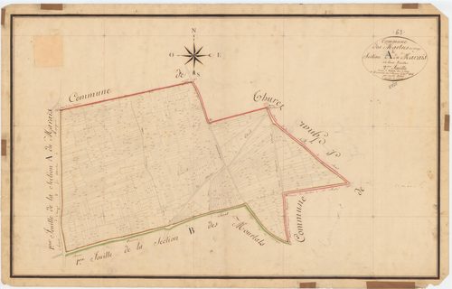 Martres-sur-Morge - 53 FI 606      Section A du Marais, 2ème feuille