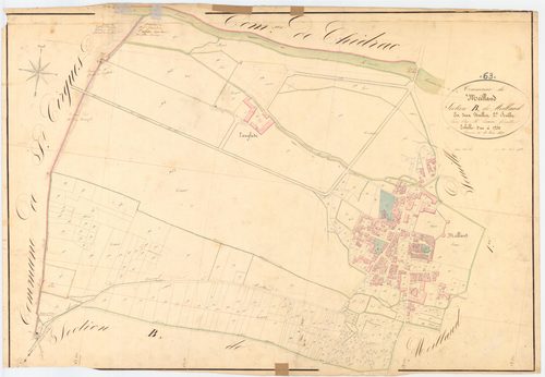 Meilhaud - 54 Fi 574      Section B de Meilhaud, 2ème feuille