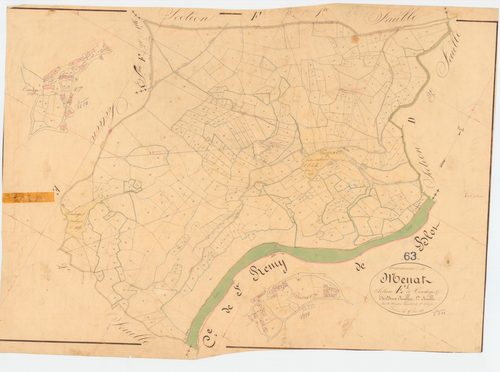 Menat - 53 FI 623      Section E de Vendoges, 1ère feuille