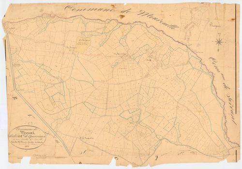 Menat - 53 FI 617      Section C de Querriaux, 1ère feuille