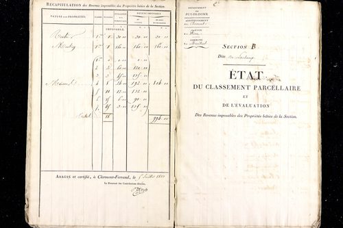 Ménétrol - P 10341/2      Section B