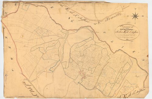 Messeix - 51 FI 1259      Section E de Saint-Sulpice, 1ère feuille