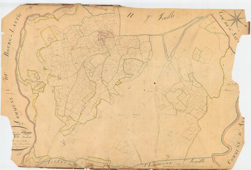 Messeix - 51 FI 1262      Section H de Méclier, 1ère feuille