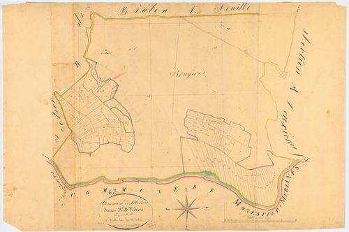 Messeix - 51 FI 672      Section A de Védrine, 1ère feuille