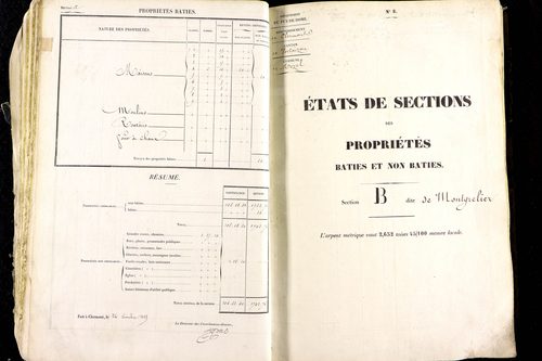 Mézel - P 9520/2      Section B