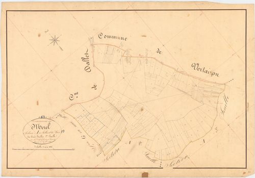 Mézel - 51 FI 692      Section A de Jallat et du Bois, 1ère feuille
