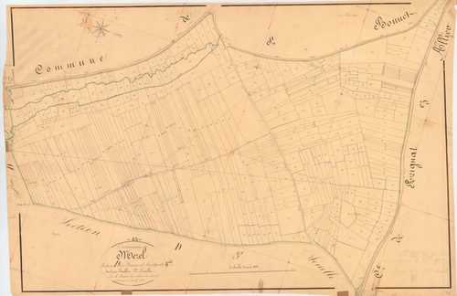 Mézel - 51 FI 700      Section D des Briaux et Montgrely, 2ème feuille