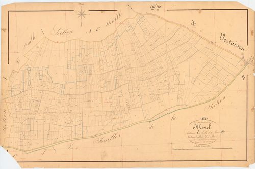 Mézel - 51 FI 694      Section A de Jallat et du Bois, 3ème feuille