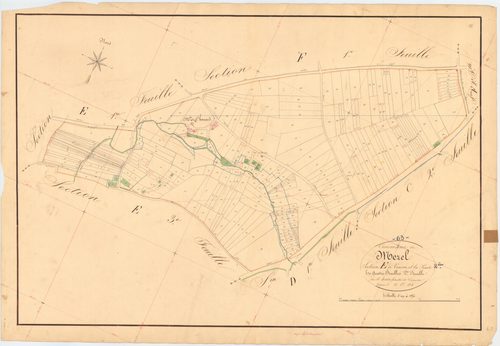 Mézel - 51 FI 703      Section E de Vindou et la Prade, 2ème feuille