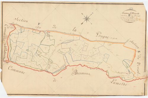 Miremont - 53 FI 644      Section E du Vérial, 3ème feuille
