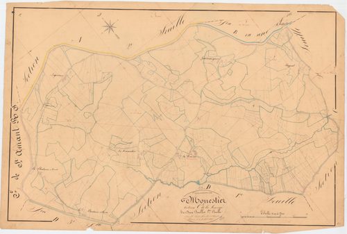 Le Monestier - 55 FI 656      Section C de la Roussie, 1ère feuille