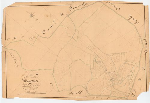 Le Monestier - 55 FI 660      Section D des Bois, 3ème feuille