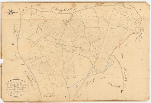 Mons - 53 FI 1003      Section F du Bourg, 2ème feuille