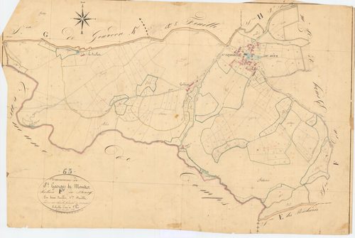 Mons - 53 FI 1002      Section F du Bourg, 1ère feuille