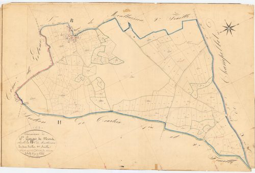 Mons - 53 FI 995      Section B de Montbuisson, 1ère feuille