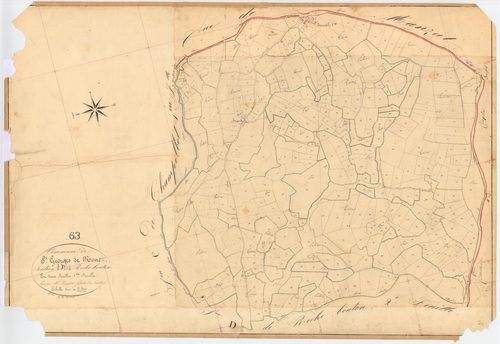 Mons - 53 FI 999      Section D de Roche-Bouton, 1ère feuille