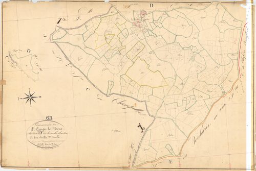 Mons - 53 FI 1000      Section D de Roche-Bouton, 2ème feuille