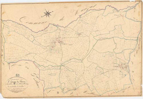 Mons - 53 FI 996      Section B de Montbuisson, 2ème feuille