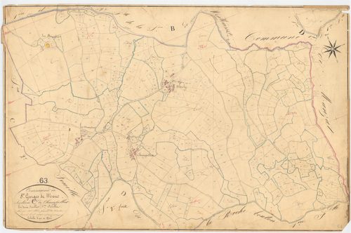 Mons - 53 FI 997      Section C de Champelbost, 1ère feuille