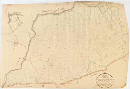 Montaigut - 54 Fi 587      Section G des Bruyères, 1ère feuille