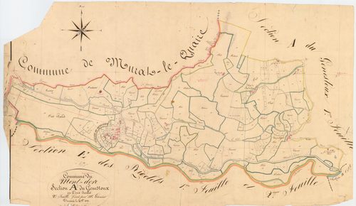 Mont-Dore - 51 FI 754      Section A du Genestoux, 2ème feuille
