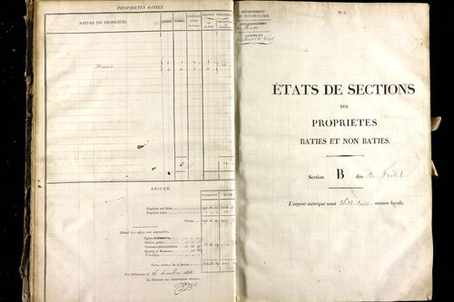 Montel-de-Gelat - P 10362/2      Section B
