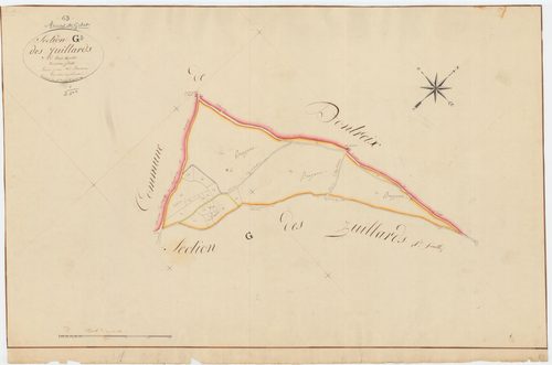 Montel-de-Gelat - 53 FI 694      Section G des Juillards, 3ème feuille