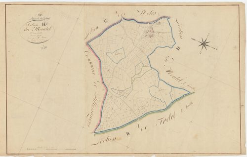 Montel-de-Gelat - 53 FI 695      Section H du Montel, 1ère feuille