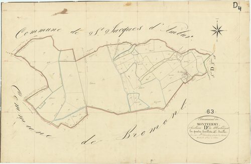 Montfermy - 53 FI 1408      Section D de Maladroit, 4ème feuille