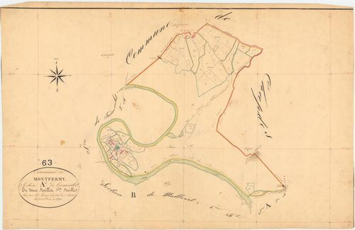 Montfermy - 53 FI 698      Section A de Trimoulet, 1ère feuille