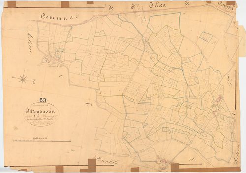 Montmorin - 51 FI 768      Section C de Bessadet, 2ème feuille