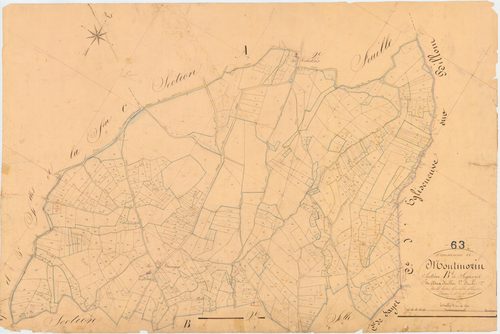 Montmorin - 51 FI 765      Section B de Signors, 1ère feuille