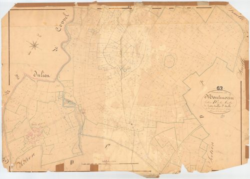 Montmorin - 51 FI 772      Section D de la Martre, 3ème feuille