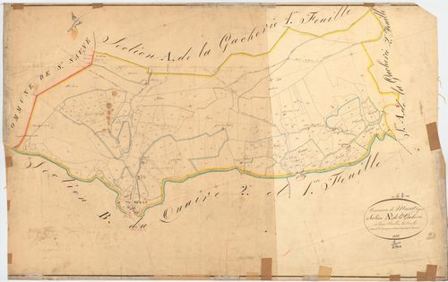Murat-le-Quaire - 51 FI 777      Section A de la Gacherie, 3ème feuille