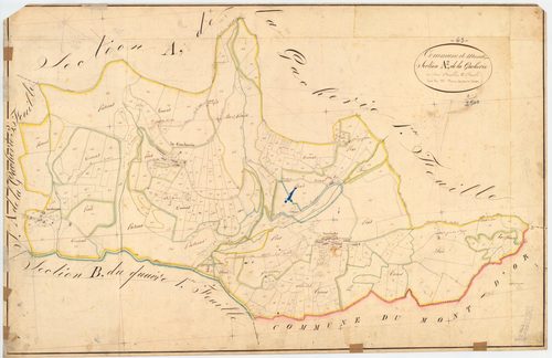 Murat-le-Quaire - 51 FI 776      Section A de la Gacherie, 2ème feuille