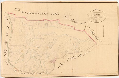 Murol - 54 Fi 611      Section C du Château, 1ère feuille